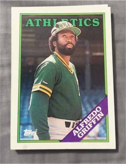 1988 Topps #726 Alfredo Griffin — front