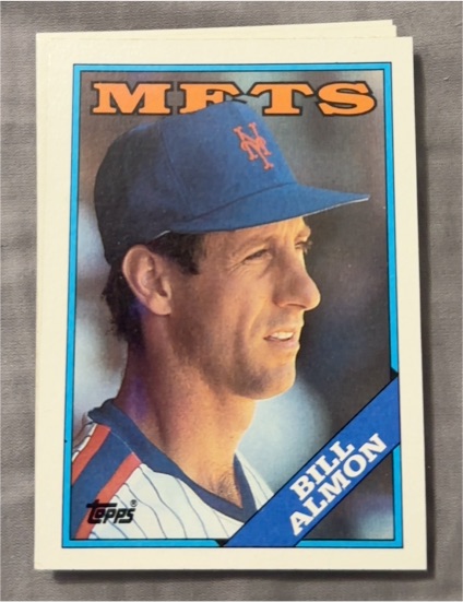1988 Topps #787 Bill Almon New York Mets — front