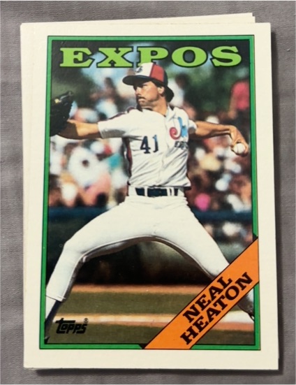 1988 Topps #765 Neal Heaton — front