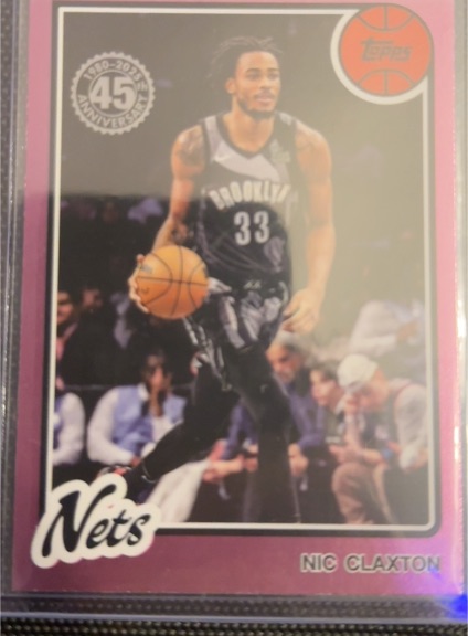 2025-26 Topps 45th Anniversary #80BK-48 Nic Claxton — front