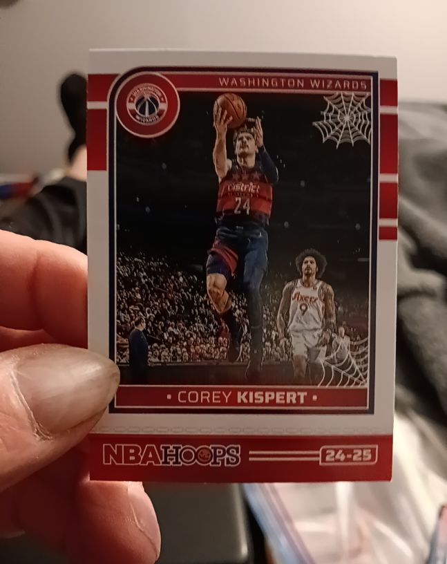 2024-25 Panini NBA Hoops #24-25 Corey Kispert — front