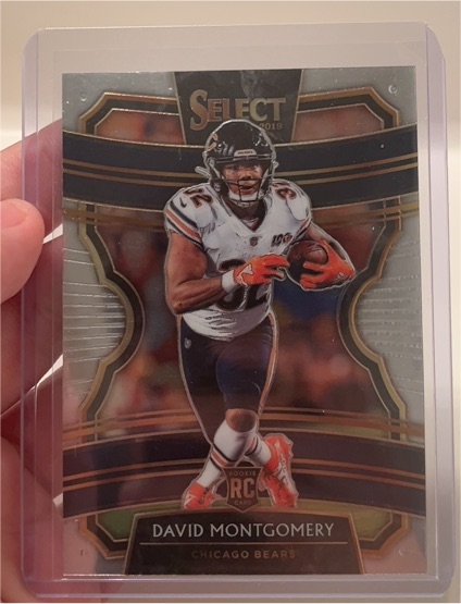 2019 Panini Select #RC David Montgomery — front