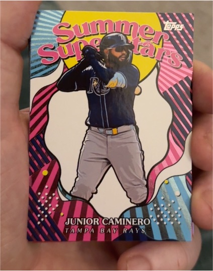 2025 Topps Series 2 #SS-49 Junior Caminero — front