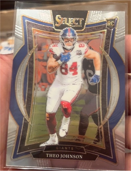 2024 Panini Select #96 Theo Johnson — front