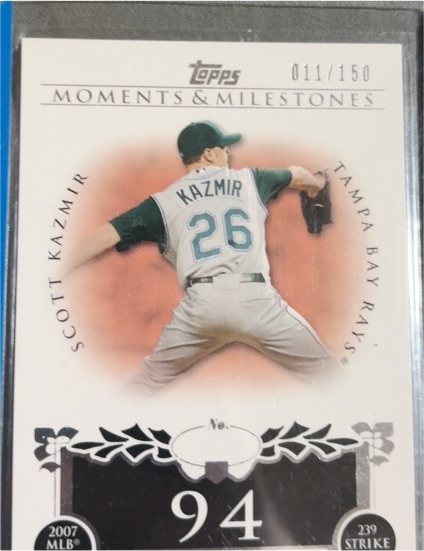 2008 Topps Moments & Milestones #107-94 Scott Kazmir — front