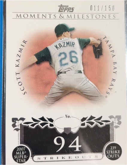 2007 Topps Moments & Milestones #94 Scott Kazmir — front