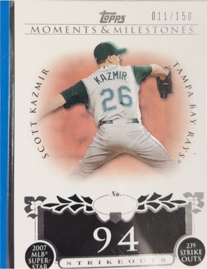 2008 Topps Moments & Milestones #107-45 Scott Kazmir — front