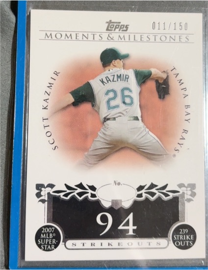 2008 Topps Moments & Milestones #107 Scott Kazmir — front