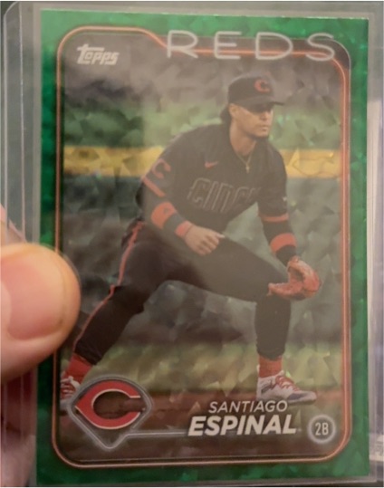 2024 Topps Chrome Update #USC64 Santiago Espinal — front