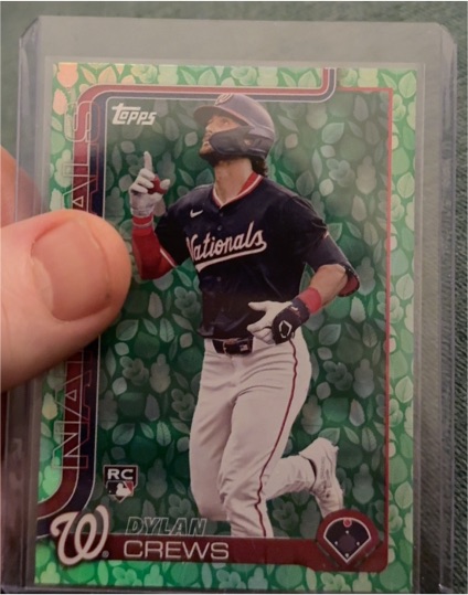 2025 Topps Series 1 #74 Dylan Crews — front