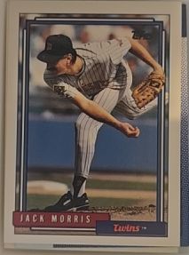 1992 Topps #235 Jack Morris — front