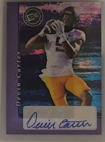 2024 Press Pass 2000 Auto Mojo Gold #R20A-DC1 Devin Carter — front