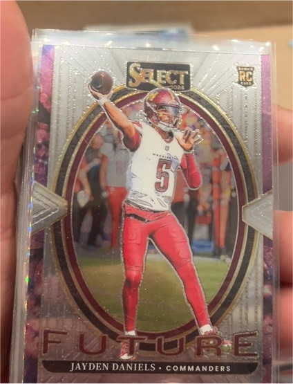 2024 Panini Select #4 Jayden Daniels — front