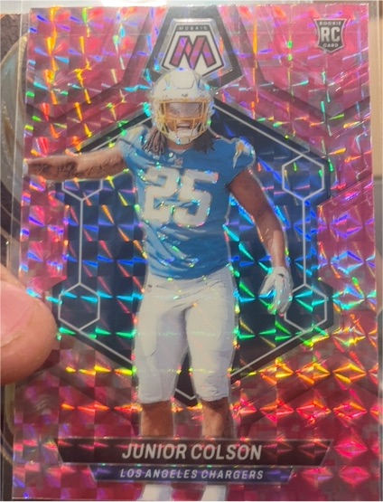 2024 Panini Mosaic #361 Junior Colson — front