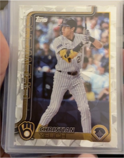 2025 Topps Series 1 #49 Christian Yelich — front