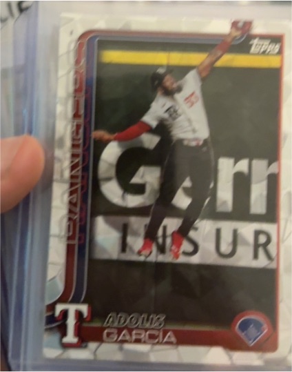 2025 Topps Series 1 #247 Adolis Garcia — front