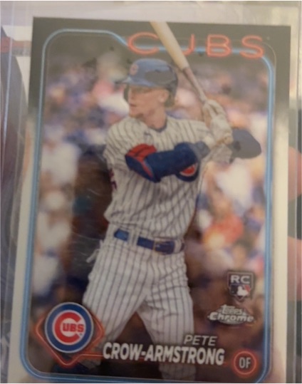 2024 Topps Chrome #16 Pete Crow-Armstrong — front