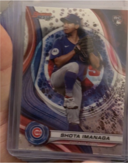 2024 Bowman's Best #16 Shota Imanaga Rookie Chicago Cubs — front