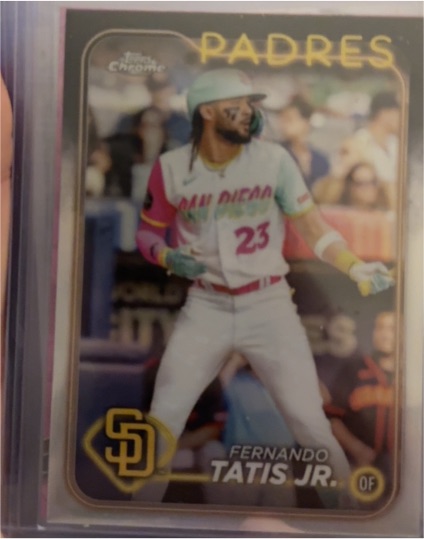 2024 Topps Chrome #23 Fernando Tatis Jr. — front