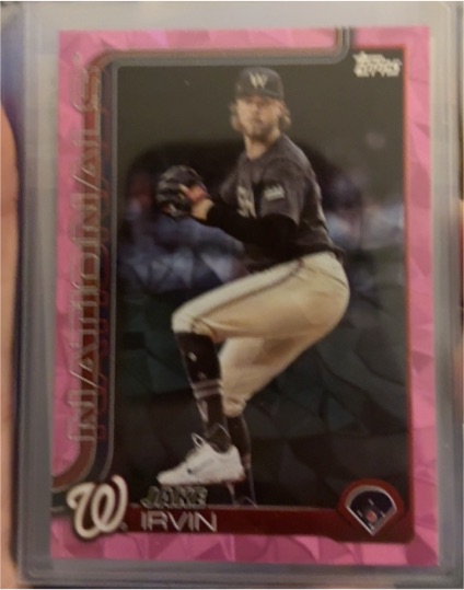 2025 Topps Series 1 #197 Jake Irvin — front