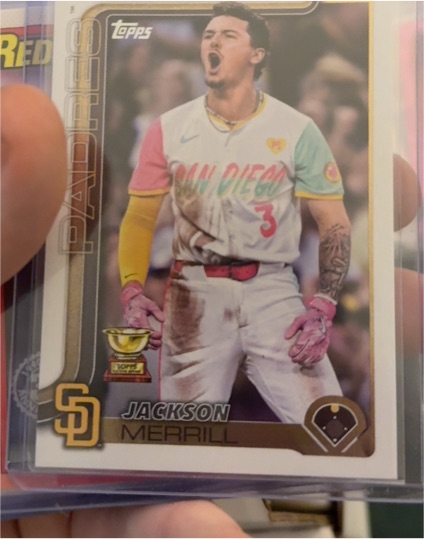 2025 Topps Series 1 #125 Jackson Merrill — front