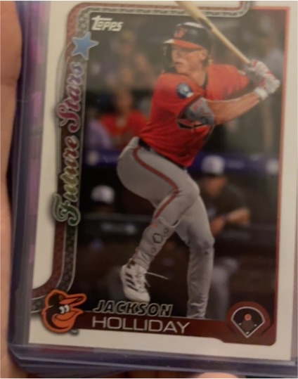 2025 Topps Series 1 #220 Jackson Holliday — front