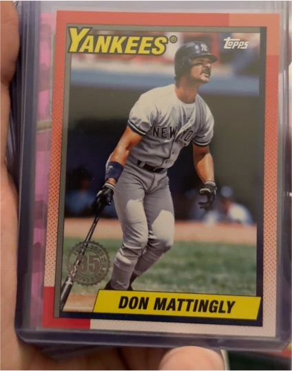 1990 Topps #65 Don Mattingly — front