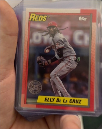 2025 Topps Series 1 - 1990 Topps Baseball #T90-20 Elly De La Cruz — front