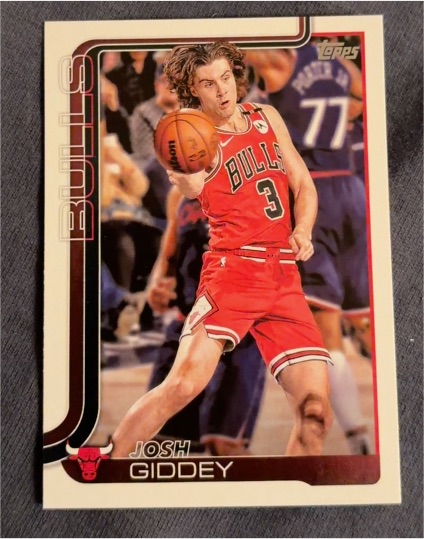 2025-26 Topps #35 Josh Giddey — front