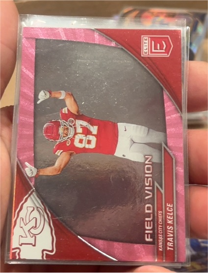 2024 Panini Donruss Elite #5 Travis Kelce Field Vision — front