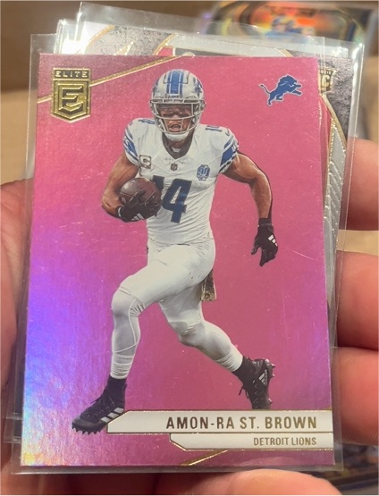2024 Panini Donruss Elite #87 Amon-Ra St. Brown — front