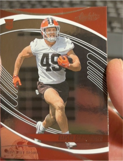 2025 Panini Absolute #112 Carson Schwesinger — front