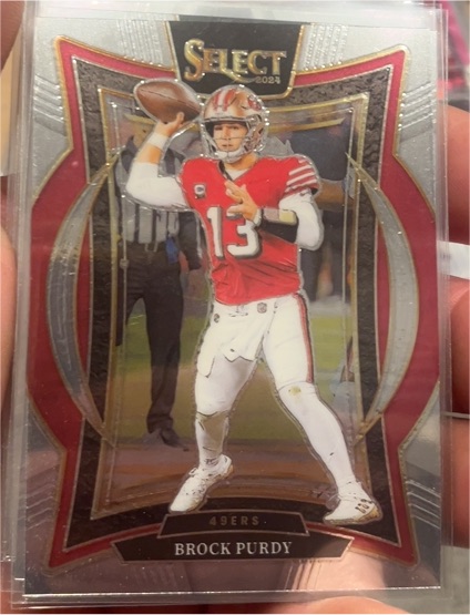 2024 Panini Select #37 Brock Purdy — front