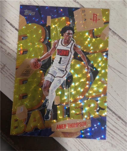 2025-26 Topps Basketball #BB-34 Amen Thompson — front