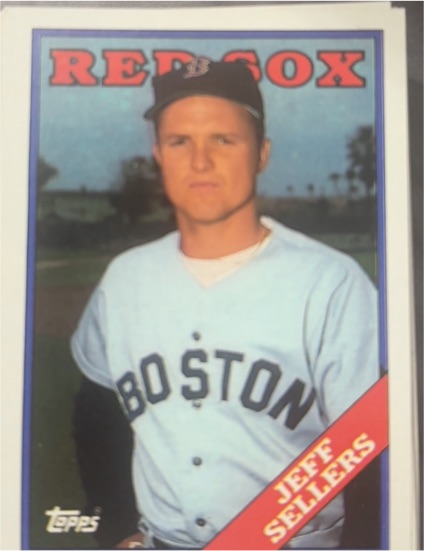 1988 Topps #653 Jeff Sellers — front