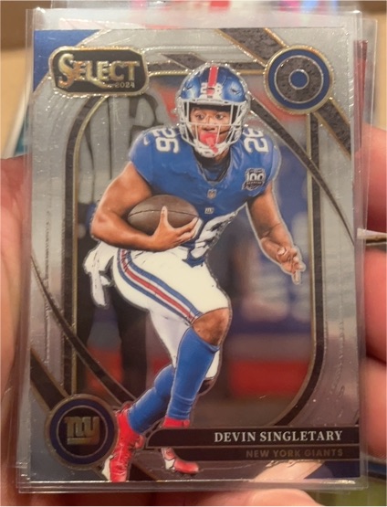 2024 Panini Select #250 Devin Singletary — front