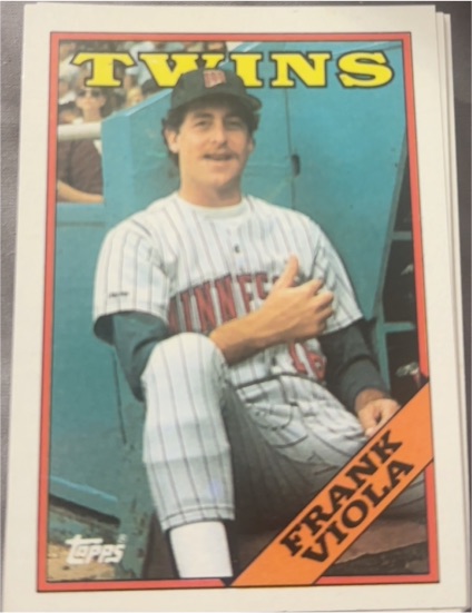 1988 Topps #625 Frank Viola — front