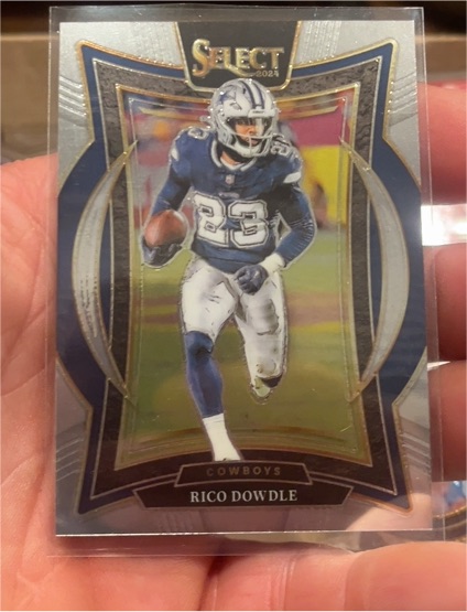 2024 Panini Select #90 Rico Dowdle — front