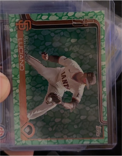 2025 Topps Series 1 #156 Marco Luciano — front