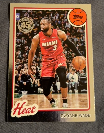 2025-26 Topps 45th Anniversary #80BK-5 Dwyane Wade — front