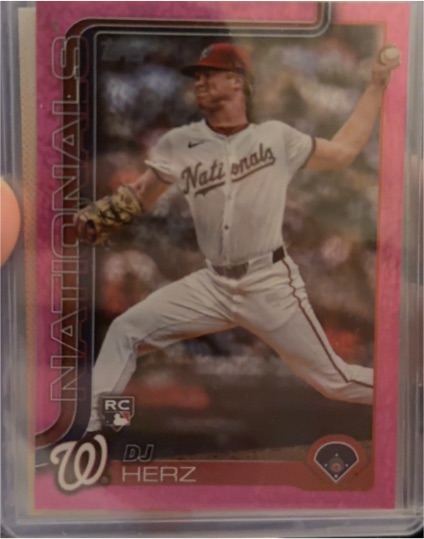 2025 Topps #287 DJ Herz — front