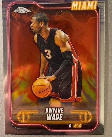 2024-25 Topps Chrome #13 Dwyane Wade — front