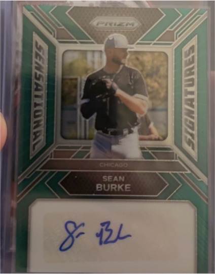 2024 Panini Prizm Sensational Signatures #SS-SB Sean Burke — front