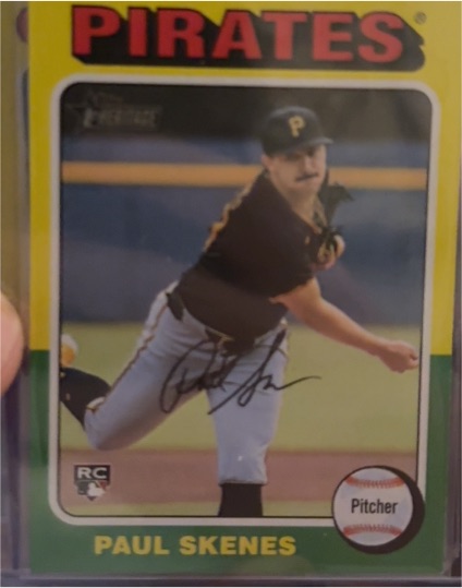 2024 Topps Heritage High Number #594 Paul Skenes — front