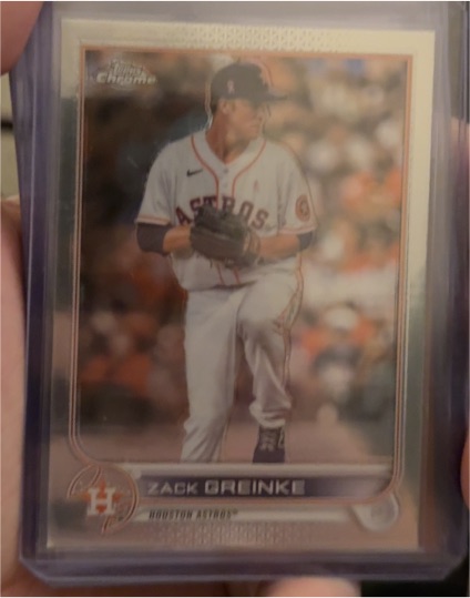 2022 Topps Chrome #51 Zack Greinke — front