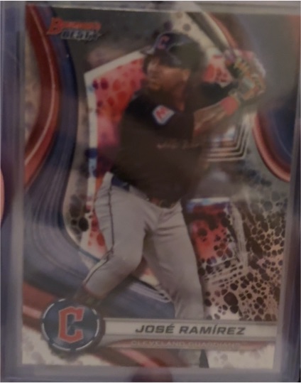 2024 Bowman's Best #23 José Ramírez — front