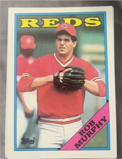 1988 Topps #603 Rob Murphy — front