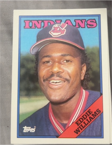 1988 Topps #758 Eddie Williams — front