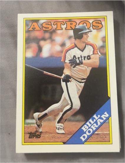 1988 Topps #745 Bill Doran — front