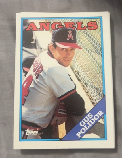 1988 Topps #708 Gus Polidor — front